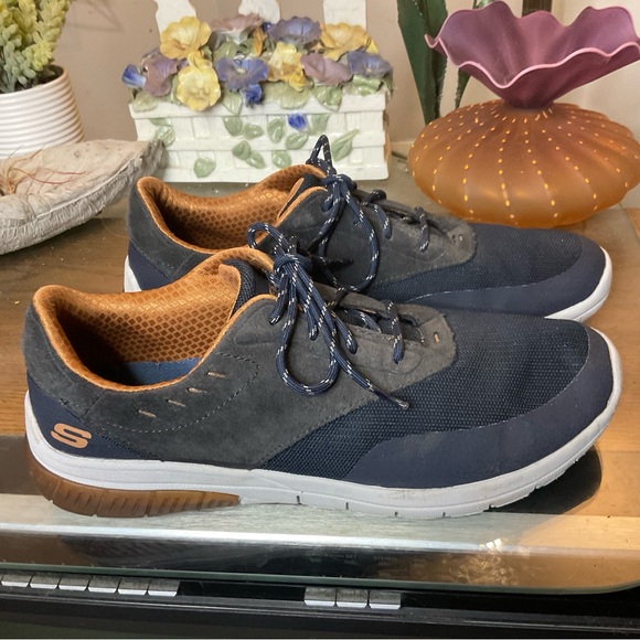 Skechers | Shoes | Skechers Mens Reltomason Oxford Shoes Sz 2